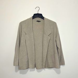Eileen Fisher sweater blazer